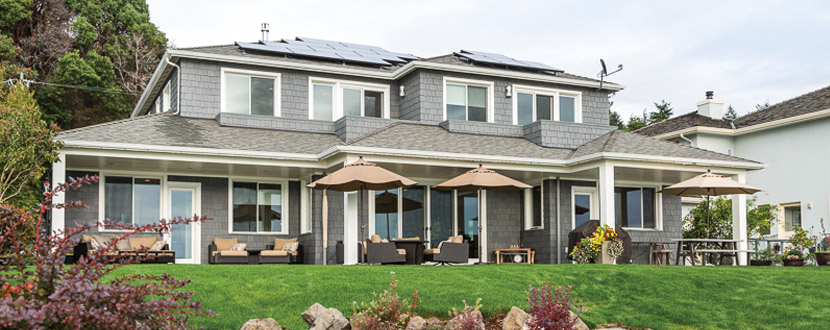 When you have an opportunity to build a home on the water, you think of many things: longevity, functionality, synchronicity with the environment, and most of all, comfort. 