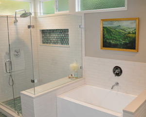 shower and bath