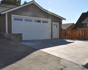 West Seattle outdoor remodel, Seattle garage plans builders